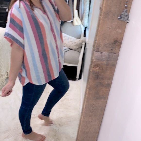 Time & Tru striped top size XLarge - Picture 2 of 5